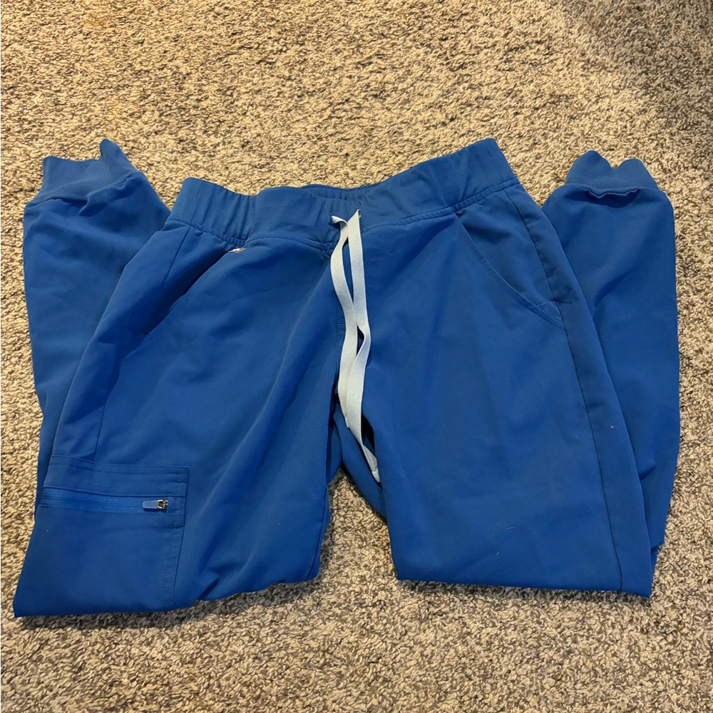 Figs Blue Jogger Scrub Pants